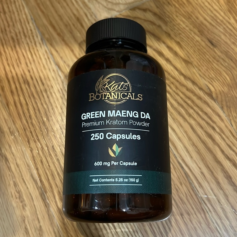 Kats Botanicals Green Maeng Da 250 Caps Exp 4/2025
